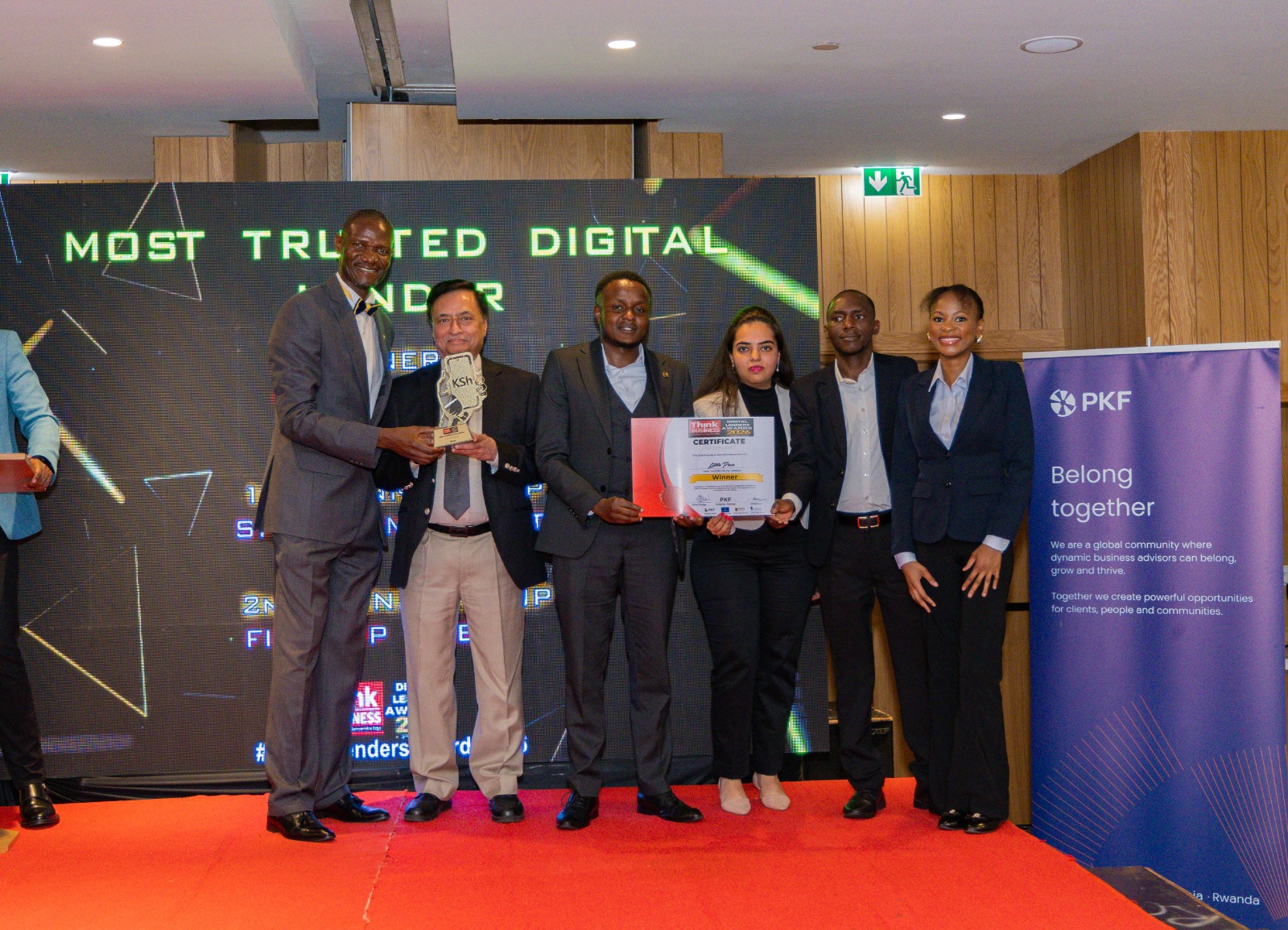 Most Trusted Digital Lender award